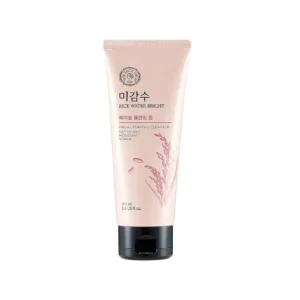 the face shop rice water bright cleanser 150ml