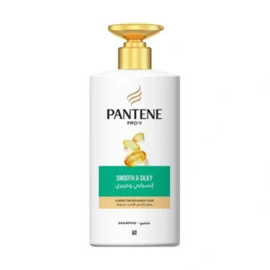 Pantene Pro V Smooth & Silky Shampoo 1000ml (Made in Saudi Arabia)