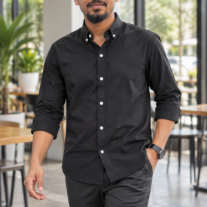 Ammarah Premium Oxford Cotton Shirt – Solid Collection